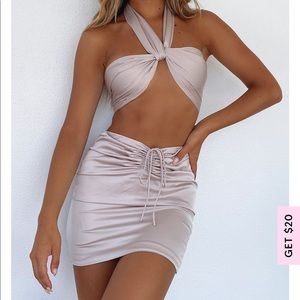 White Fox Boutique Special Moment Top & Mini Skirt